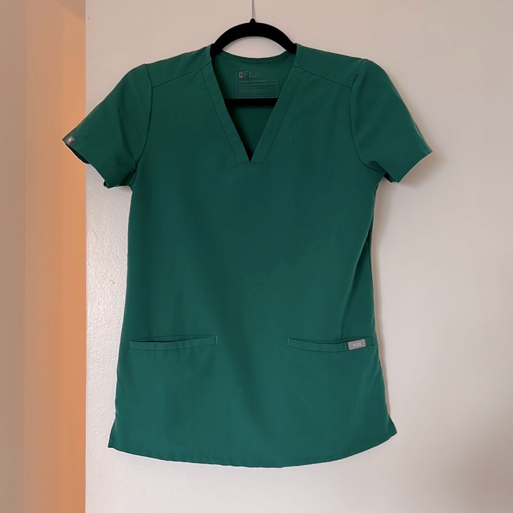 FIGS green scrub set XXS like new